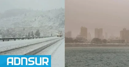 Alerta amarilla en Chubut por mal tiempo