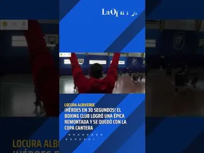 Atlético Boxing Club ganó la Copa Cantera tras una remontada emocionante