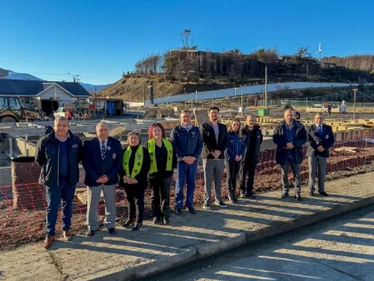 Avanzan las obras del Centro de Rehabilitación en Puerto Williams