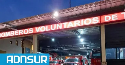 Bomberos de Trelew salvaron a un bebé de 7 días que no respiraba