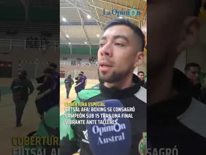 Boxing Club se consagra campeón en Futsal AFA Sub 15