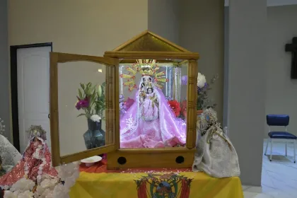 Celebraron la Fiesta de la Virgen de Urkupiña en el barrio San Benito de Río Gallegos