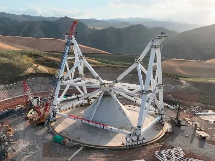 China construirá un radiotelescopio de 110 metros con alta precisión