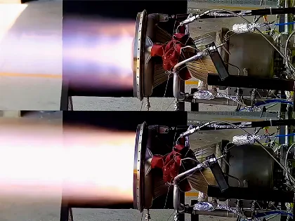 China prueba motor de su nuevo taxi espacial durante más de 5.200 segundos