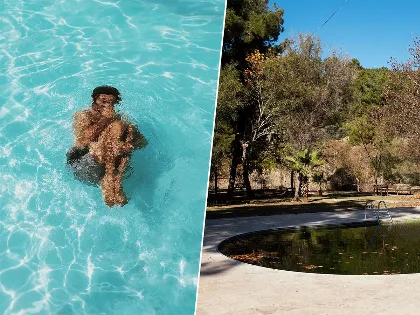 Cientos de piscinas en España enfrentan un riesgo sanitario conocido como el "reto marrón"