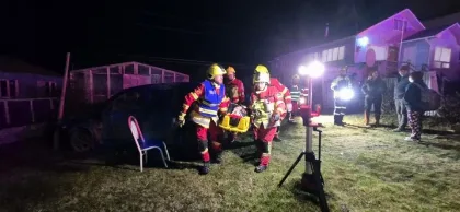 Conductor herido tras chocar contra cerco en camino Andino de Punta Arenas