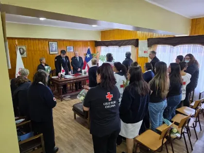 Cruz Roja de Puerto Natales lanza programa pionero de salud mental