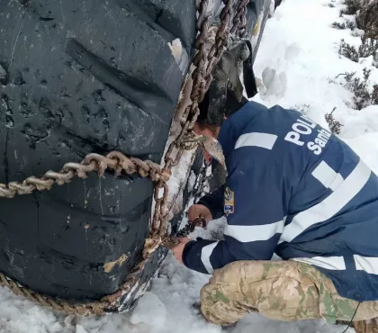 Estancias de Santa Cruz aisladas por nieve fueron asistidas