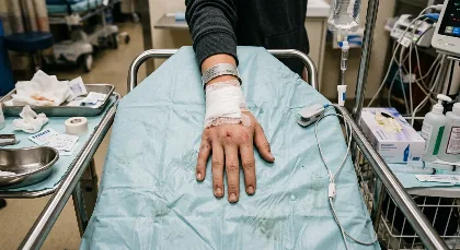 Estudiante de 14 años lesionado en clase de química en Las Heras
