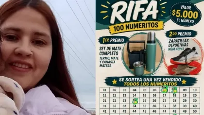 Familia de Río Gallegos organiza rifa para costear ecografía cardíaca de Benjamín