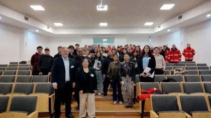 Fortalecen coordinación entre organismos y equipos de emergencia en minería en Puerto San Julián