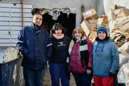 Fundación Garrahan en Río Gallegos busca un espacio propio para su acopio de reciclables