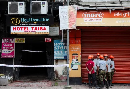 Incendio en hotel de Calcuta deja al menos nueve muertos y seis heridos