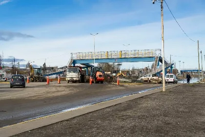La Autovía 17 de Octubre avanza hacia su pavimentación final