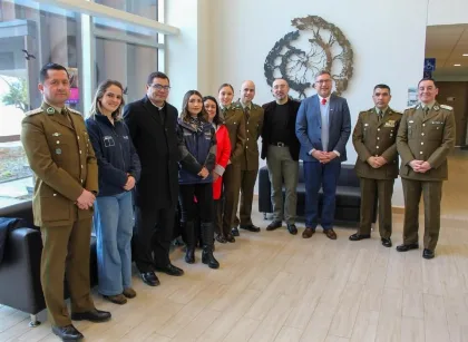 La banda musical de Carabineros llevó su repertorio a Isla Navarino