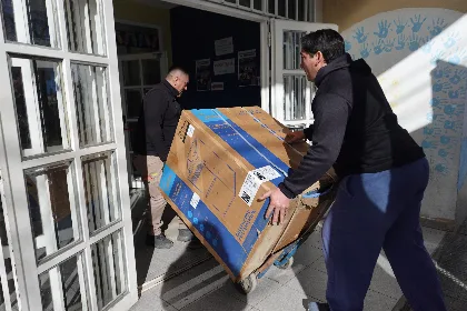 La Escuela N° 70 de Río Gallegos renueva su sistema de calefacción