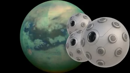 La NASA impulsa aerobots esféricos para explorar las cavernas de Titán, luna de Saturno