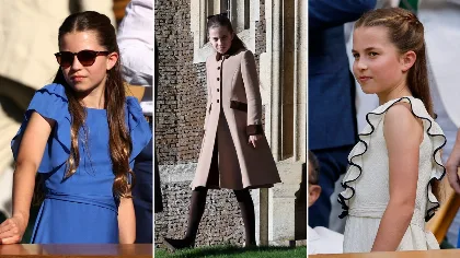 La princesa Charlotte adopta un estilo inspirado en Kate Middleton con toques propios