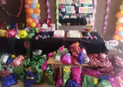 Merendero Conquistando Sonrisas organiza festejo por el Día del Niño en Caleta Olivia