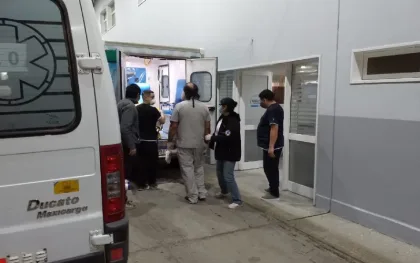 Motociclista sufre fractura tras caer por un alambre en Río Gallegos