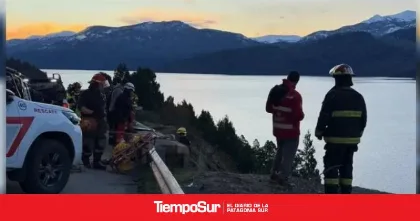 Murió un hombre tras caer al lago Lácar en San Martín de los Andes