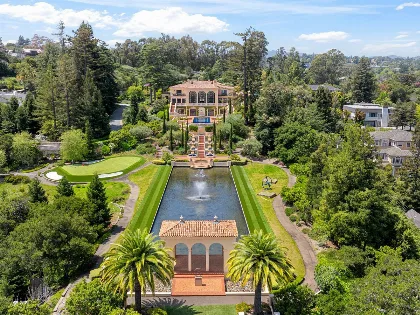 Nueva mansión récord en Silicon Valley: 70 millones y 4,9 hectáreas