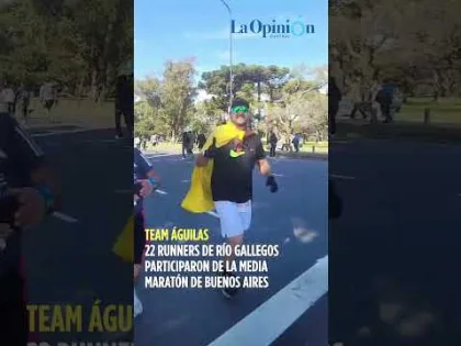 Runners de Río Gallegos brillaron en la media maratón de Buenos Aires