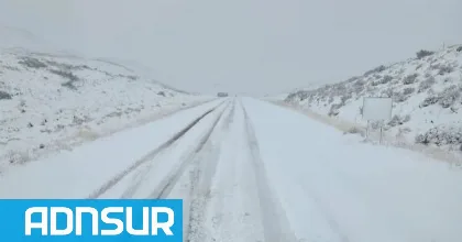 Alerta amarilla por nevadas en Chubut