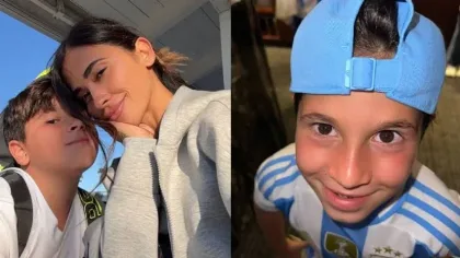 Antonela Roccuzzo celebra el cumpleaños de Mateo Messi con emotivo posteo