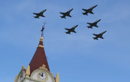 Aviones F-5 Tigre de la Fach cumplen 50 años de servicio