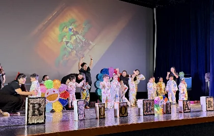 Caleta Olivia celebra 25 años del JIN N° 11 Rukantun con arte y expresión infantil
