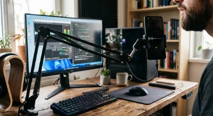 Cómo usar el celular como micrófono de alta calidad para la PC