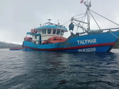 Desaparece lancha pesquera con cuatro tripulantes en Tierra del Fuego