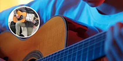 Desarrollan un robot impreso en 3D que toca guitarra acústica automáticamente