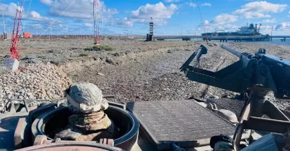 El Ejército realizó ejercicios de combate en Río Gallegos