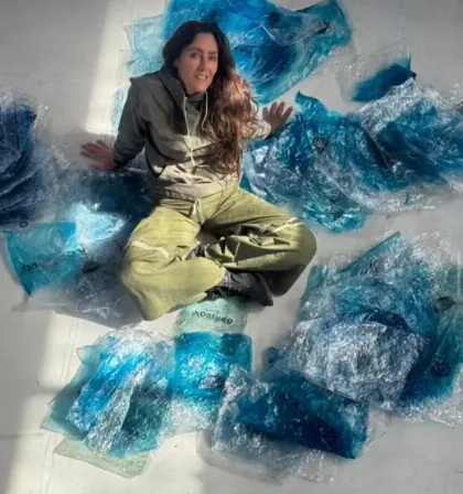 Fernanda Piamonti presenta su muestra en El Calafate