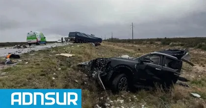 Identifican a las víctimas de un choque en la Ruta 251