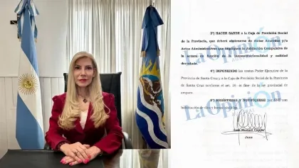 La Justicia de Santa Cruz frenó la jubilación de Renée Fernández