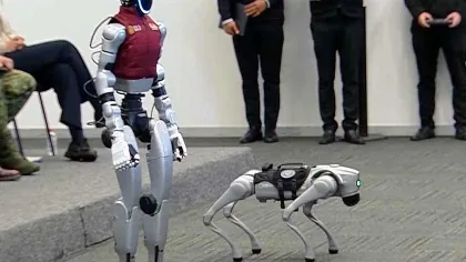 La policía evalúa robots para tareas de vigilancia