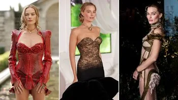 Margot Robbie deslumbra en París con un homenaje a Sex and the City