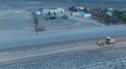 Mejoras en la Ruta Provincial N° 43 en Santa Cruz
