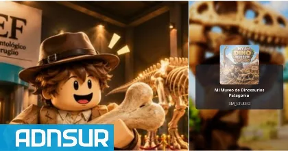 Nuevo videojuego del MEF permite explorar dinosaurios en Chubut