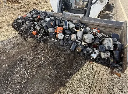 Operativo en Ruta 12 por residuos de aceite