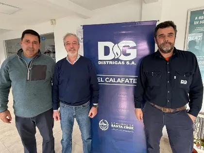 Paulo Poeta asume como nuevo jefe de Distrigas en El Calafate