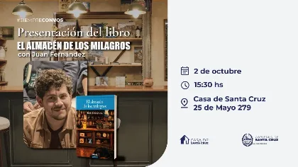 Presentan el libro "El almacén de los milagros" en Buenos Aires