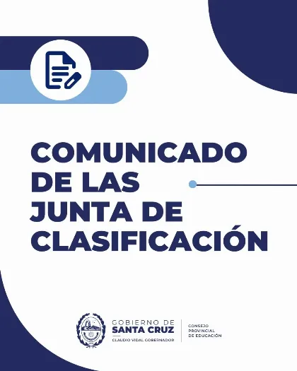 Publican listado de baja de condiciones en EPJA N° 8 de Río Gallegos