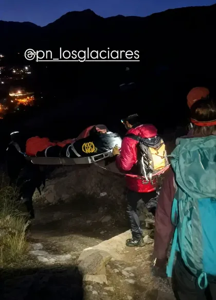 Rescatan a turista surcoreana en El Chaltén