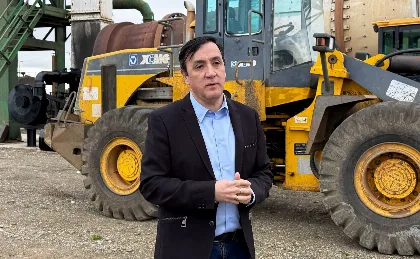 Río Gallegos inicia plan intensivo de bacheo y nueva planta de asfalto