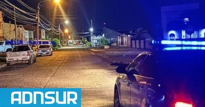 Roban portón de construcción en Caleta Olivia