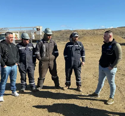 SIPGER refuerza su presencia en Cañadón Escondido